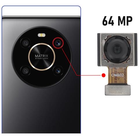 Fotocamera Posteriore Principale Per Honor Magic 4 Lite 4g 64mp - Foto 2