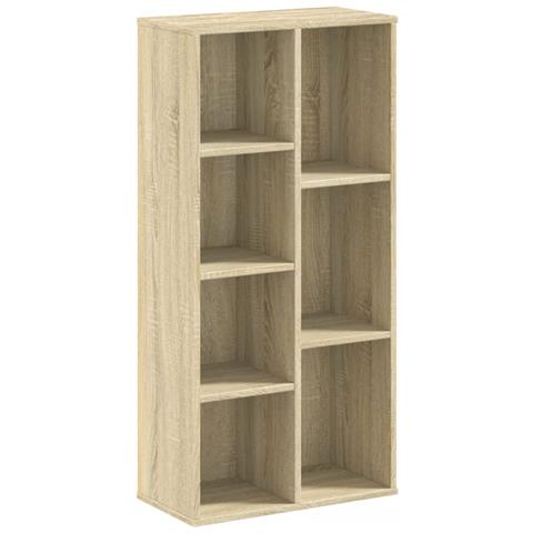 Libreria Rovere Sonoma 50x25x105 Cm In Legno Multistrato - Foto 2