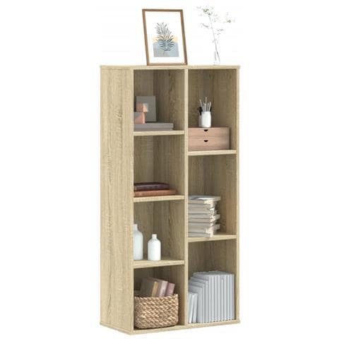 Libreria Rovere Sonoma 50x25x105 Cm In Legno Multistrato - Foto 1