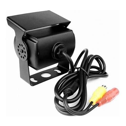 Kit Specchietto 7" Retrovisore Telecamera 18 Led Cavo 10 Mt Retromarcia Camper - Foto 2