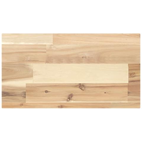 Ripiano A Parete 40x20x4 Cm Legno Massello Acacia Non Trattato - Foto 2