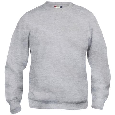 Basic Roundneck Junior Grigio Melange 100 - Foto 1