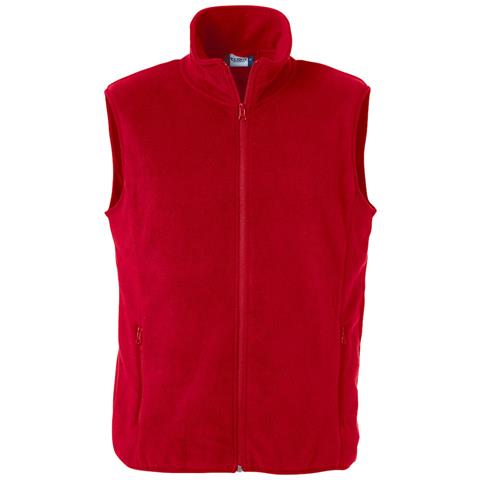 Basic Polar Fleece Vest Rosso S - Foto 1