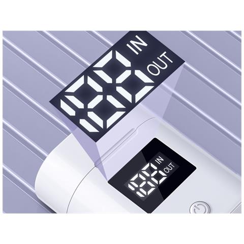 Auricolari Senza Fili Tws Bluetooth 5.0 Jeezpro Con Display A Led, Argento - Foto 2