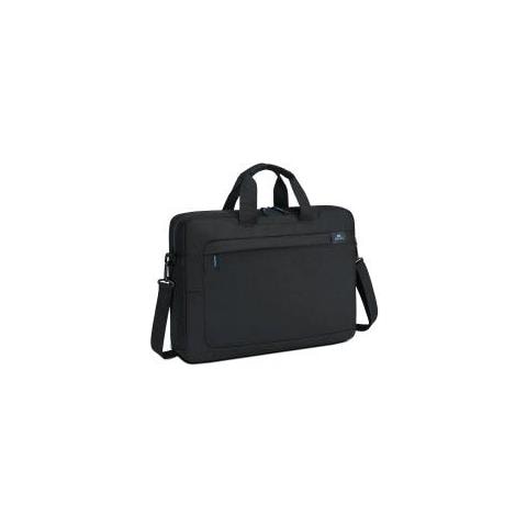 Boboli Borsa Per Notebook Da 16"" In Poliestere Tasca Frontale Con Tracolla Nero - Foto 1