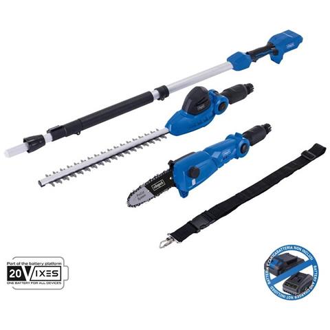 Potatore Tagliasiepi 2in1 Con Asta 20v Senza Batteria Ixes C-phts410-x - Foto 1