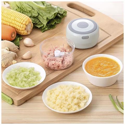 Tritatutto Multifunzione Con Lame In Acciaio Inossidabile E Capacità Di 250ml. - Foto 6