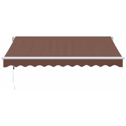 Tenda Da Sole Retrattile Automatica Marrone 300x250 Cm - Foto 3