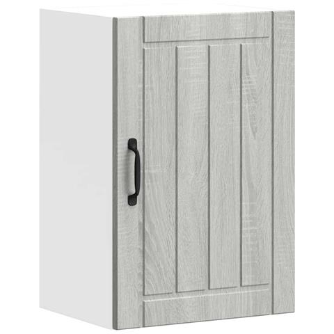 Pensile Da Cucina Lucca Grigio Sonoma In Legno Multistrato - Foto 2