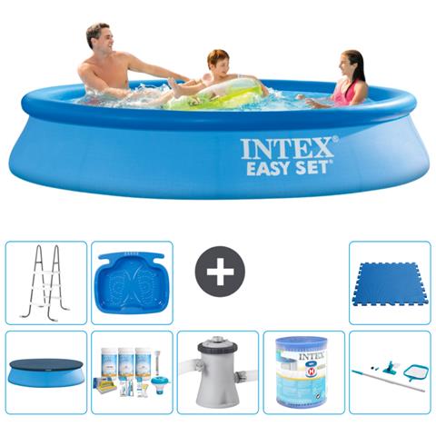 Piscina Fuori Terra - In Giro - 305x61 Cm - Blu - Include Accessori Coordinati A480 - Foto 1