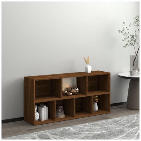 Lusso Casadino - Libreria Rovere Marrone 50x25x106 Cm - Foto 2