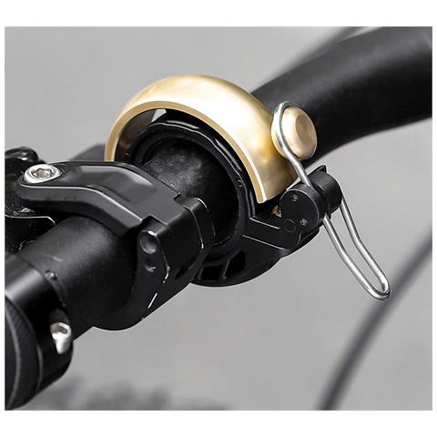 Campanello Per Bicicletta Nascosto Classico: Suono Chiaro, Design Compatto Black - Foto 4