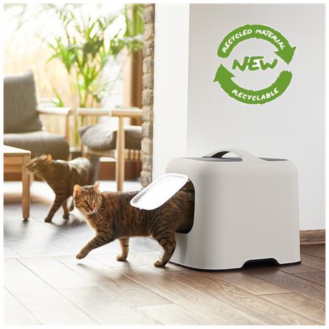 BIALA Gatto Lettiera con coperchio Beige - Foto 2