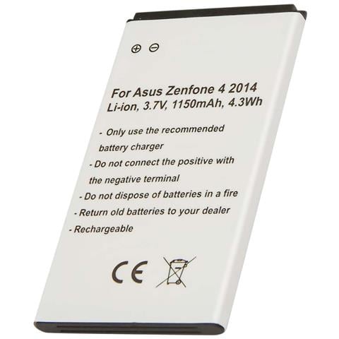 Batteria Di Ricambio Asus Zenfone 4 Li-ion 3.7v 1150mah 4,3 Wh - Foto 1