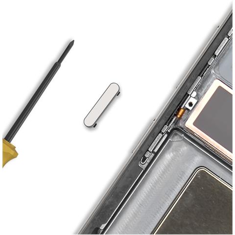 Pulsante Di Alimentazione Di Ricambio Per Galaxy S25 Ultra Service Pack, Grigio - Foto 2