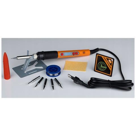 Stazione Saldante Hot-air 700w E Saldatore 80w Lcd - Set 16 In 1 | Temperatura 180-500°c | Riparazione Elettronica E Plastica - Foto 8