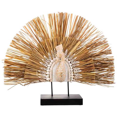 Figura Pavone 64x12x53h - Foto 2