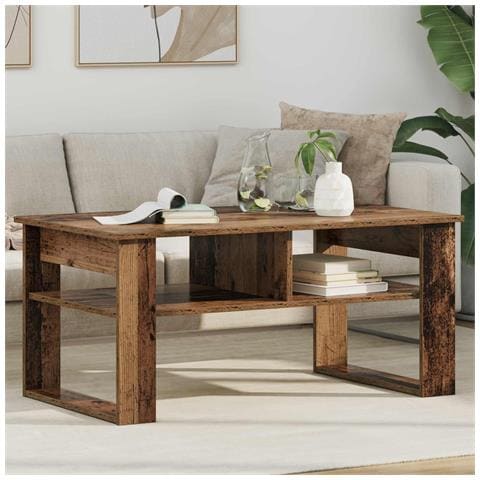Tavolino da salotto Legno vecchio 96 x 54 x 44 cm - Foto 2