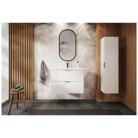 | Mobile sottolavabo - 100/57/46 cm L /A /D - Blanc Mat - Mobili bagno, lavabo, mobili bagno | Ripiani, piani di lavoro - Foto 10