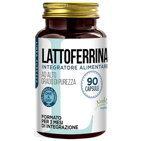 Lattoferrina 200 mg 90 Capsule - Alto Grado di Purezza - Formula Essenziale in Capsule - Foto 1