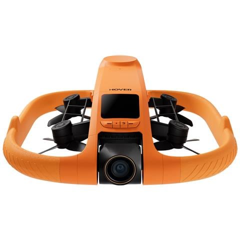 SP08H004 drone fotocamera 4 rotori Drone subacqueo 3840 x 2160 Pixel 2013 mAh Arancione - Foto 1