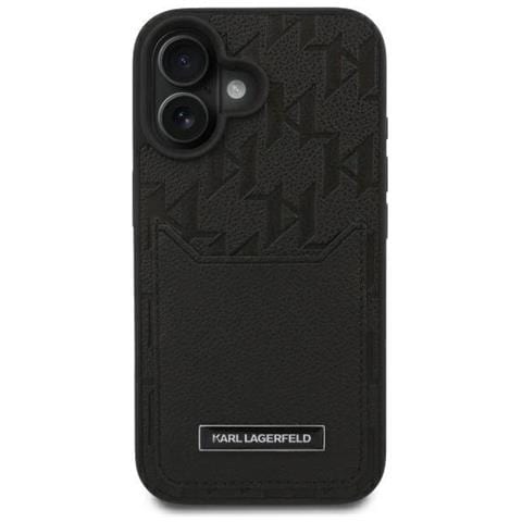 Custodia Per Iphone 16 Con Portacarte - Nera - Foto 4