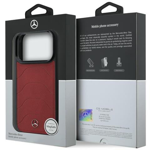 Custodia Rossa Mercedes-benz Per Iphone 17 Pro - Foto 4