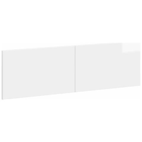 Testiera da Muro BREDA Bianco Lucido Legno ingegnerizzato - Foto 1