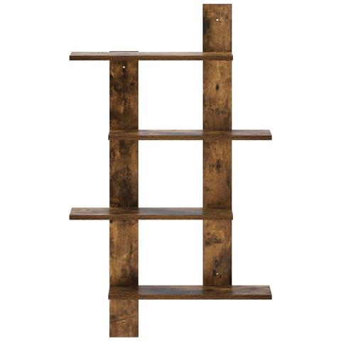 Scaffale da parete Rovere Fumo 61 x 13,5 x 105 cm - Foto 2