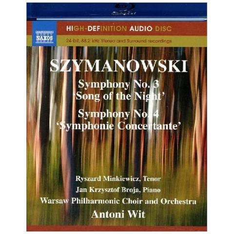 Brd Szymanowski - Symphonies N. 3-4 - Foto 1