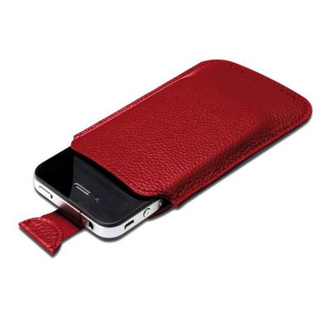 CUSTODIA IN PELLE PER iPHONE5 E iPOD TOUCH COLORE ROSSO - Foto 1