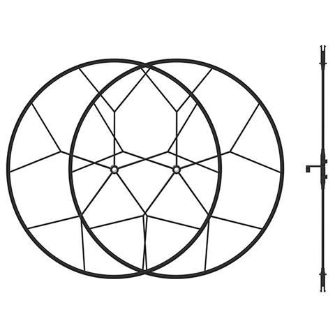 Kit di Due Ruote e un Asse per Minidrone Rolling Spider - Foto 2