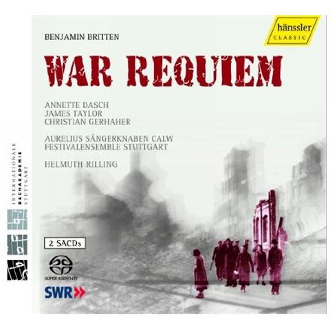 Britten - War Requiem Op. 66 - Rilling Helmuth Dir / annette Dasch, James Taylor, Christian Gerhaher, Festival Ensemble Stuttgart (2 Cd)  - Foto 1