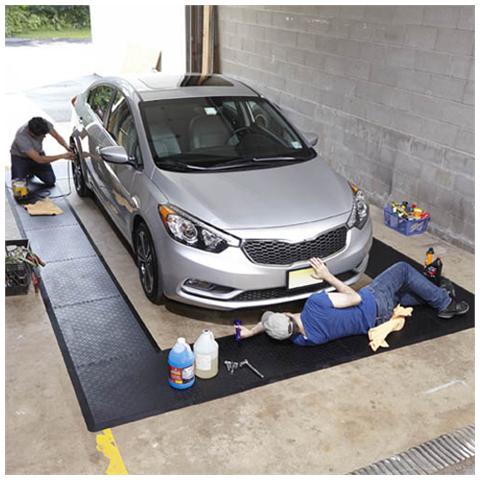 Tappetino Anti-Fatica Componibile Pezzo D'Angolo 61x61x1,5 Cm - Foto 5