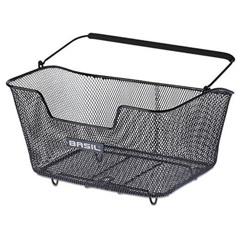 Base M Cestino Per Bicicletta, Colore: Nero, Dimensioni: 43 x 30 x 23 cm - Foto 1