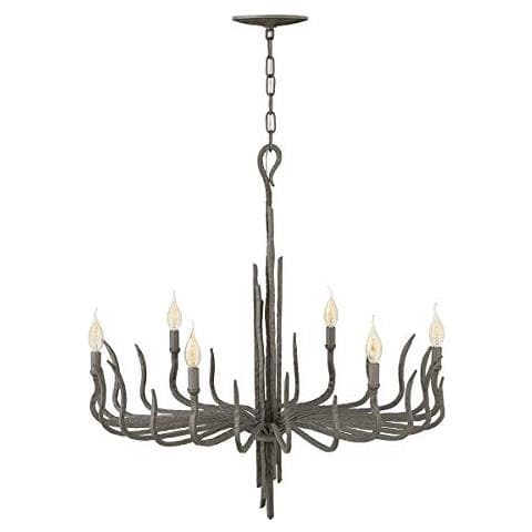 Elstead - Spyre 6 Lampadario - Metallic Bronzo Opaco Hk / Spyre6c Mmb - Foto 1