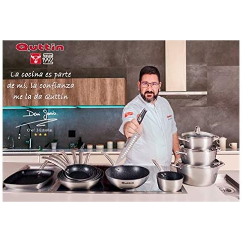 Qutin - Casseruola In Acciaio A Induzione, 22 Cm - Foto 2