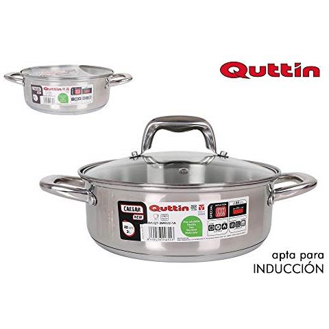 Qutin - Casseruola In Acciaio A Induzione, 22 Cm - Foto 3