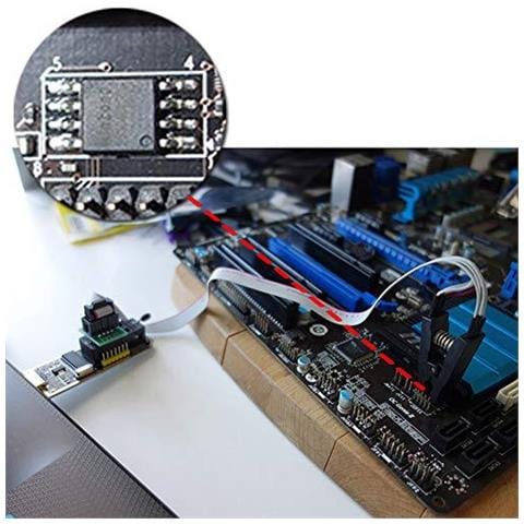 Sop8 Soic8 Test Clip Per Eeprom 25cxx 24cxx Ch341a 24 25 Serie Eeprom Del Bios Flash Usb Programmer - Foto 4