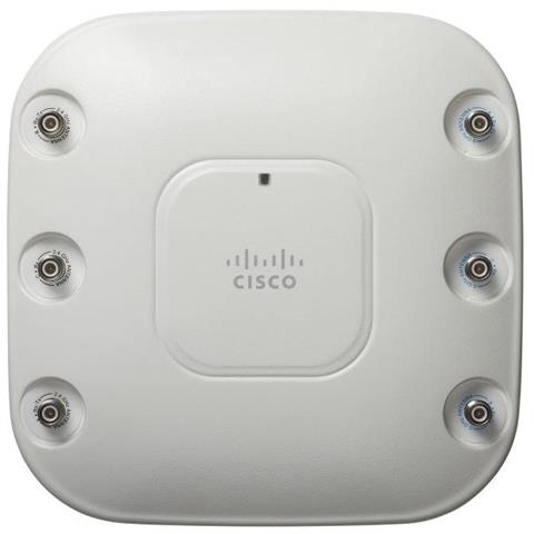 Cisco AIR-AP1262N-A-K9, 2.4/5, FCC, EN, RJ-45, 10/100/1000 BASE-T, 802.1x RADIUS, EAP, WDS, WPA, WPA2, WPA2-PSK, MSCHAPv2 - Foto 1