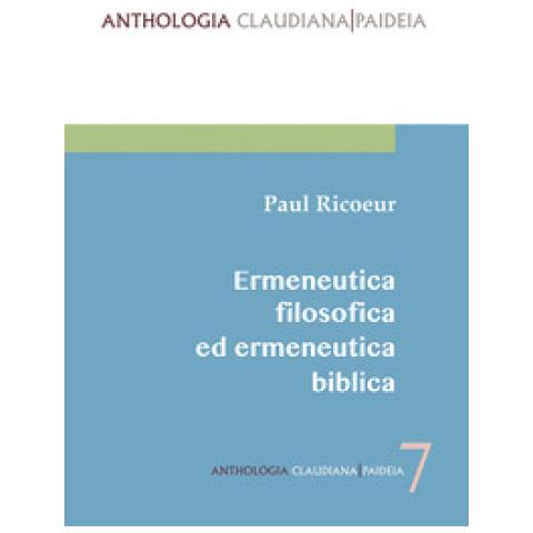 Paul Ricoeur - Ermeneutica Filosofica Ed Ermeneutica Biblica - Foto 1