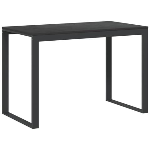 Scrivania Per Computer Nero 110x60x73 Cm In Truciolato - Foto 1