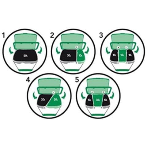 Bidone Adattabile Per Il Riciclaggio 39 Litri - Foto 3