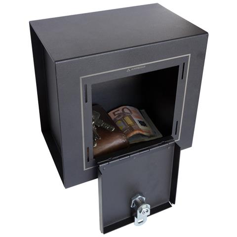 Grid 13000w-s0 Cassaforte Camuffata Dietro La Griglia Di Ventilazione, Da Incassare Al Muro, 20x20x13 Cm, 6 L - Foto 3