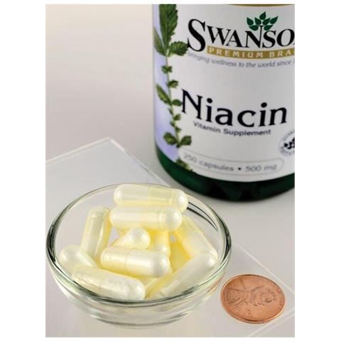 Vitamina B-3 Niacina 500mg 250 Caps - Foto 2