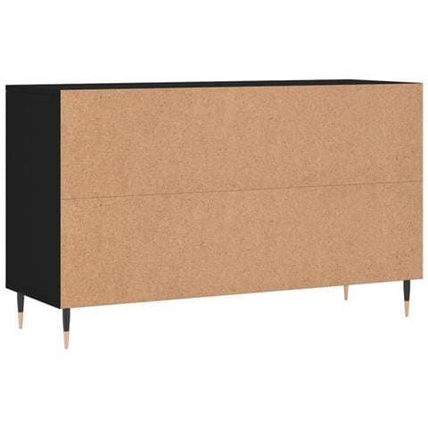 Scarpiera Nera 102x36x60 Cm In Legno Multistrato - Foto 10