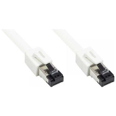 Alcasa 8080-005w Cavo Di Rete Bianco 0,5 M Cat8.1 S /ftp (s-stp) - Foto 1