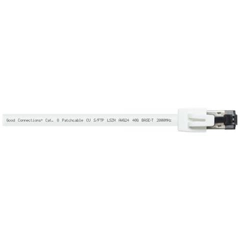 Alcasa 8080-005w Cavo Di Rete Bianco 0,5 M Cat8.1 S /ftp (s-stp) - Foto 3