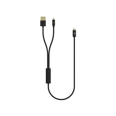 Ec0021 Cavo E Adattatore Video 1 M Mini Displayport + Usb Type-a Usb Tipo-c Nero - Foto 1