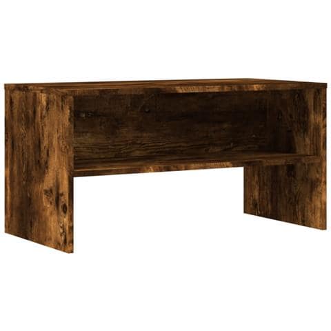 Mobile Porta Tv Rovere Fumo 80x40x40 Cm In Legno Multistrato - Foto 2